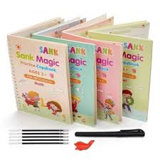 4 Libros Caligrafia Montessori